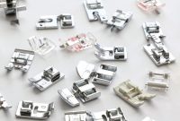 Tebru Sewing Machine Foot,Adjustable Roller Presser Foot Sewing Machine Foot for Leather Thick ... Tebru Sewing Machine Foot,Adjustable Roller Presser Foot Sewing Machine Foot for Leather Thick ...